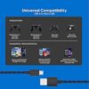 TALK WORKS PS4 Controller Charging Cable for Playstation_4
