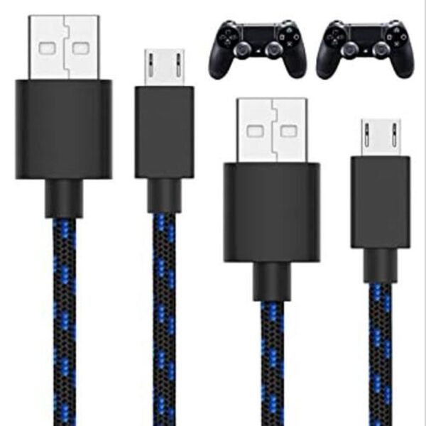 TALK WORKS PS4 Controller Charging Cable for Playstation_1