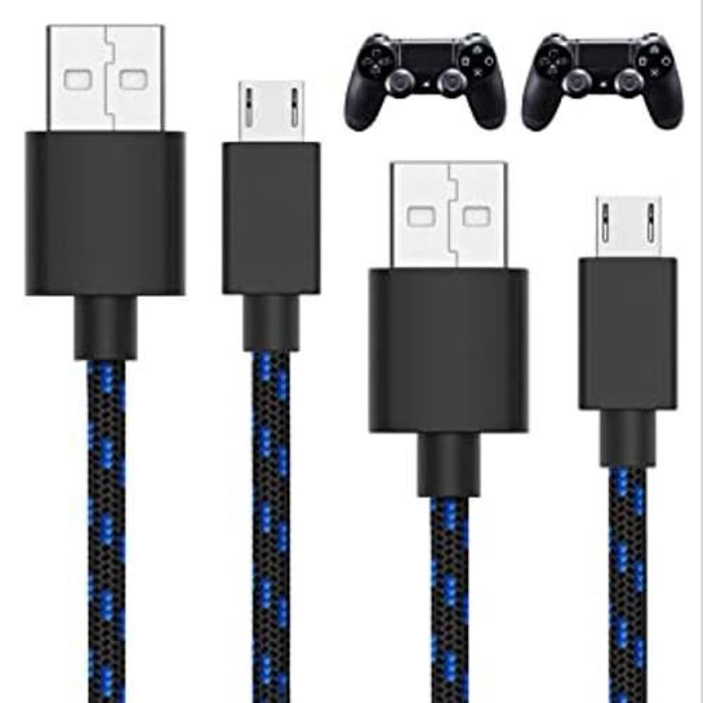 TALK WORKS PS4 Controller Charging Cable for Playstation