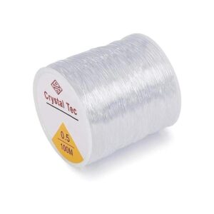 OBSEDE Cordón elástico de 0.020 in para hacer joyas_1