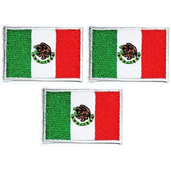 Umama Patch Set de 3 Mini Bandera 1.2 X 1.7 Parche_1