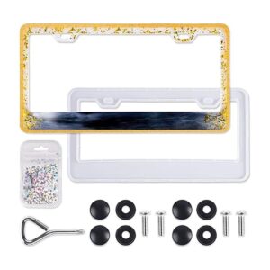 NiArt Marco de matrícula de automóvil kit de molde de