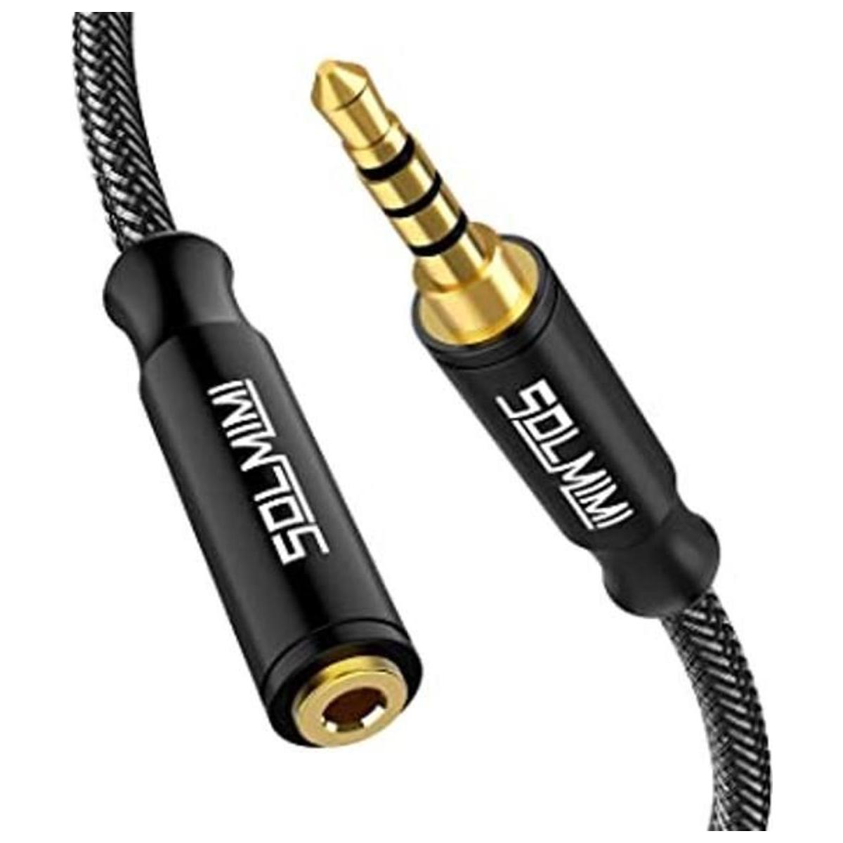 de extensión auriculares de 4 polos de 0.138 in TRRS