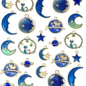 JIALEEY Dije de dije celestial chapado en oro surtido para_1
