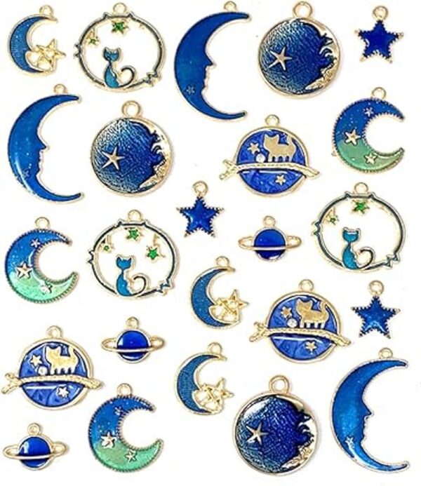 JIALEEY Dije de dije celestial chapado en oro surtido para_1