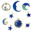JIALEEY Dije de dije celestial chapado en oro surtido para_2