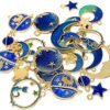 JIALEEY Dije de dije celestial chapado en oro surtido para_4