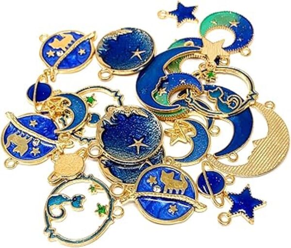 JIALEEY Dije de dije celestial chapado en oro surtido para_4