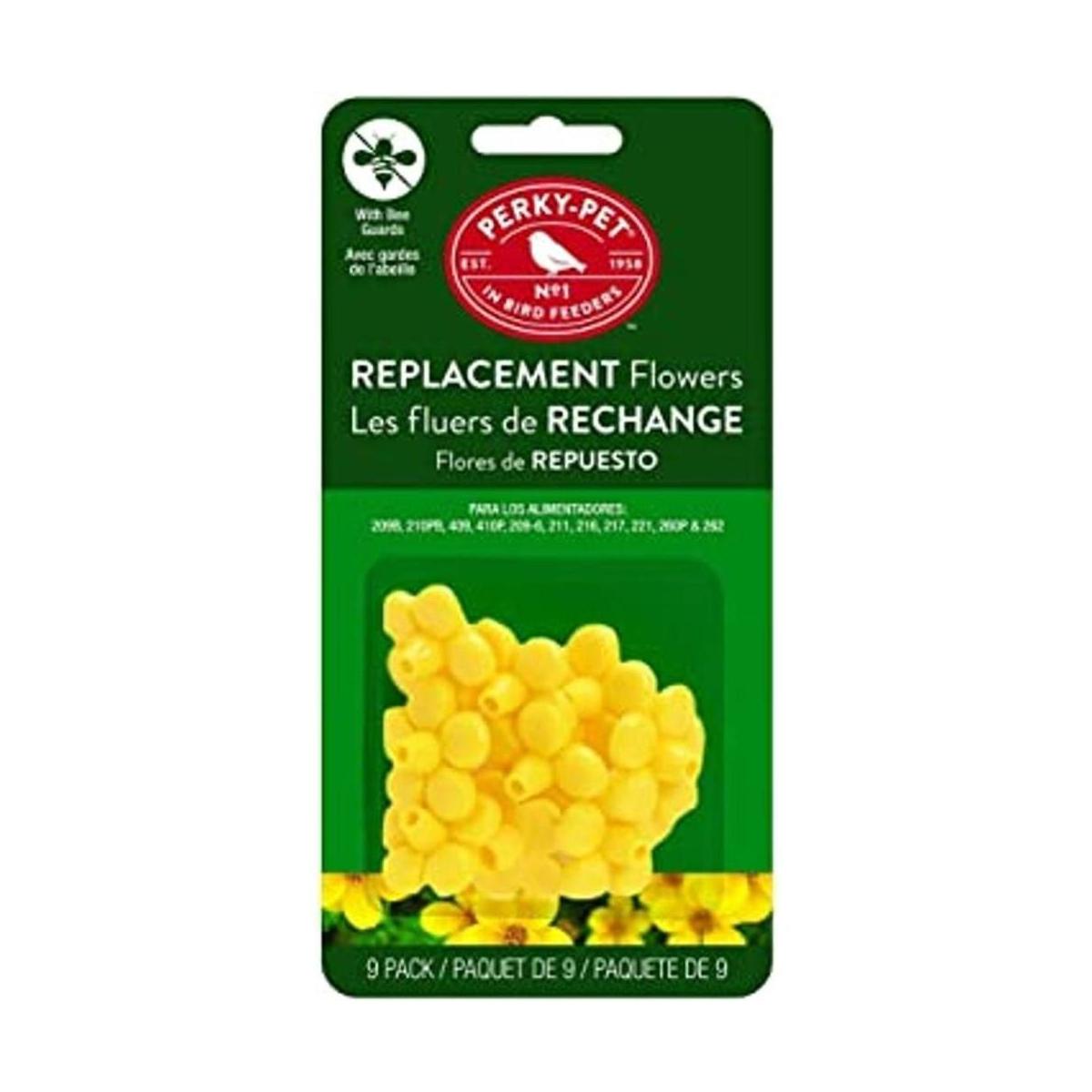 PerkyPet 202FB 9 piezas de flores de repuesto para