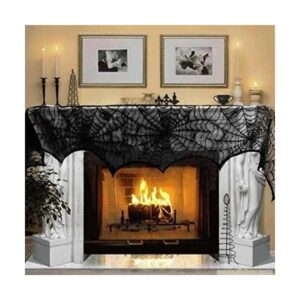 AerWo tela de araña para decorar la chimenea para_1