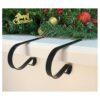 Juego de 6 soportes de calcetín de Navidad para chimenea_5