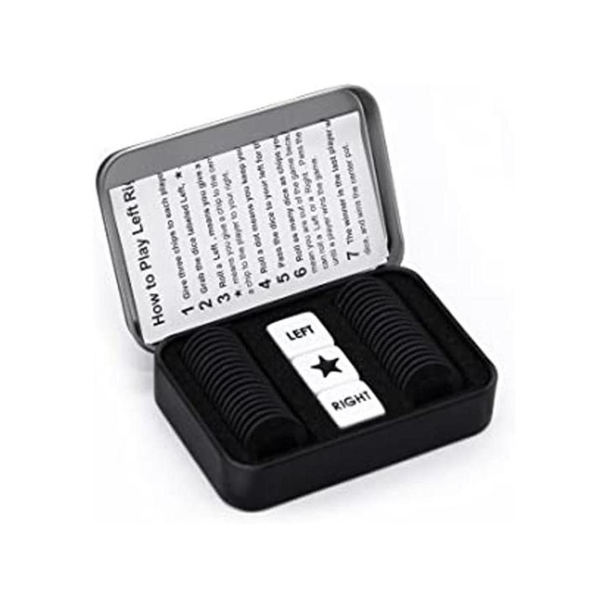 Annietfr Juego de dados izquierdaderechacentro con 3