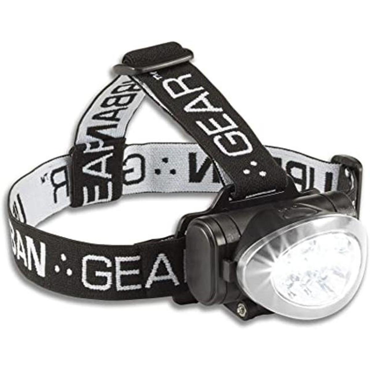 Urban Gear Linterna de cabeza LED superbrillante para