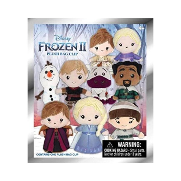 Disney Frozen 2 Bolsa de felpa con clip en bolsa para_1