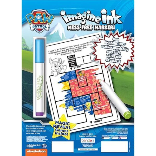 Nickelodeon PAW Patrol Imagine Ink 16 páginas Magic Ink_2