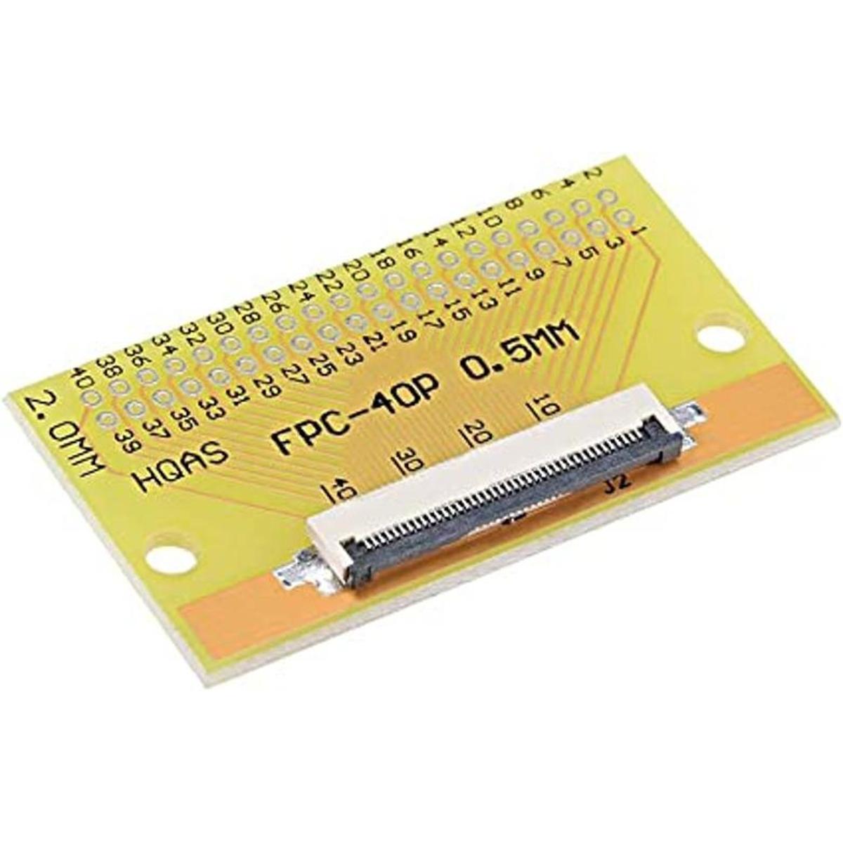 uxcell FFC FPC 40 Pin 0.020 in Pitch to DIP 0.079 in PCB