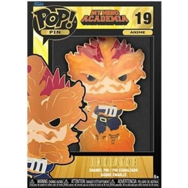 Funko Pop Pin de tamaño My Hero Academia Endeavor_1