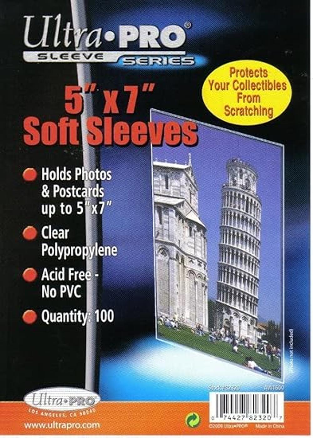Ultra Pro 5 x 7 en. Funda protectora  44; 100 mangas