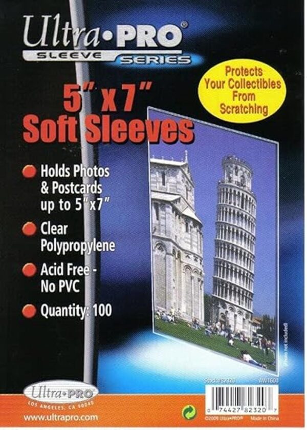 Ultra Pro 5 x 7 en. Funda protectora 44; 100 mangas_2