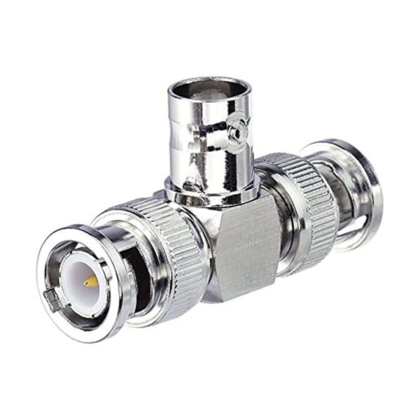 Eighwood 2 unids BNC Tee adaptador BNC hembra a doble BNC_1