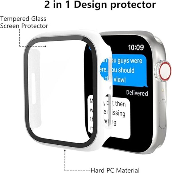 Haojavo Paquete de 5 fundas compatibles con Apple Watch_2