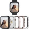 Haojavo Paquete de 5 fundas compatibles con Apple Watch_1
