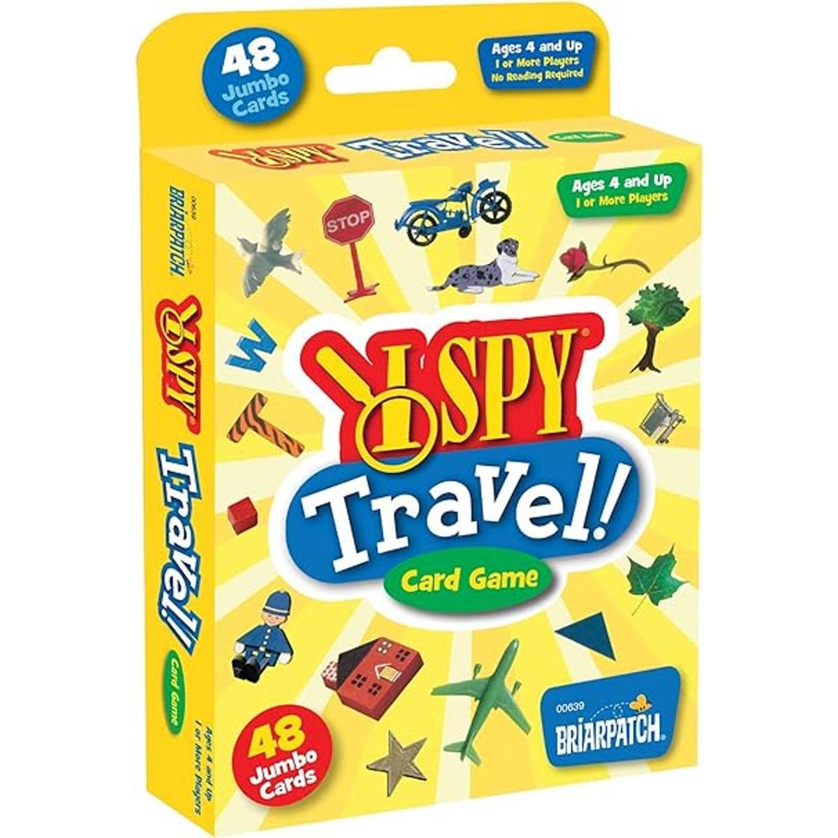 Juego de cartas de viaje niños entretiene a los