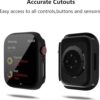 Haojavo Paquete de 5 fundas compatibles con Apple Watch_5