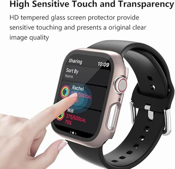 Haojavo Paquete de 5 fundas compatibles con Apple Watch_4