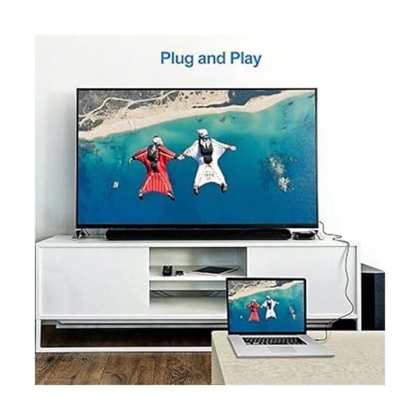Rankie Cable mini HDMI a HDMI compatible con Ethernet 3D_3
