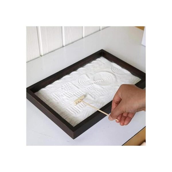 Mini juego de mesa de jardín Zen en miniatura_2