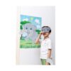 Juego de 24 piezas con pin the Nose on the Elephant Party_4