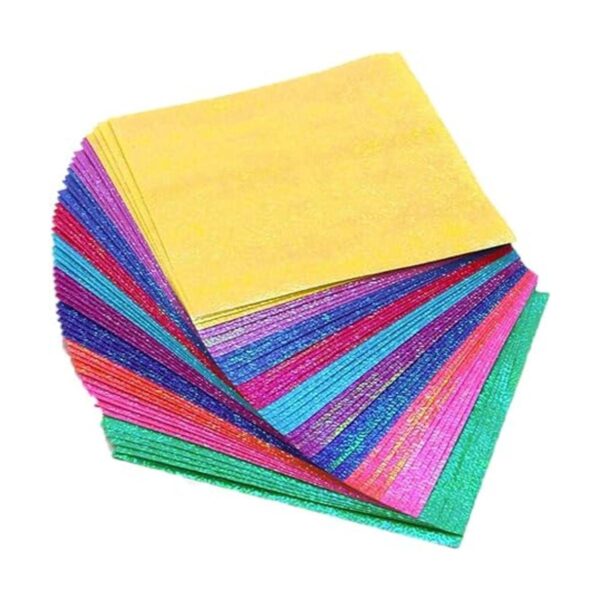 50 hojas de papel de origami de 4.0 x 4.0 in cuadrado_4