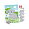 Juego de 24 piezas con pin the Nose on the Elephant Party_1