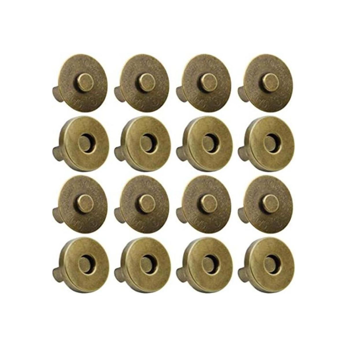 Onwon Juego de 20 broches magnéticos para monedero