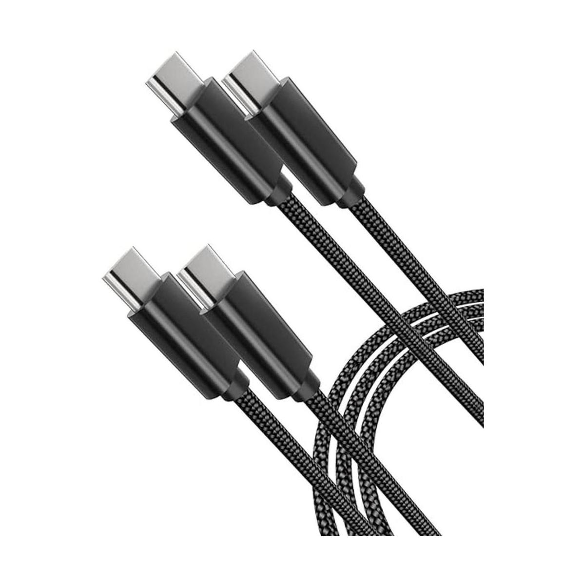 Paquete de 2 cables USB C a USB C JYJZPB de carga rápida