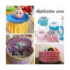 GORGECRAFT 6 piezas de 3 tamaños mini bolsa de ganchillo_5