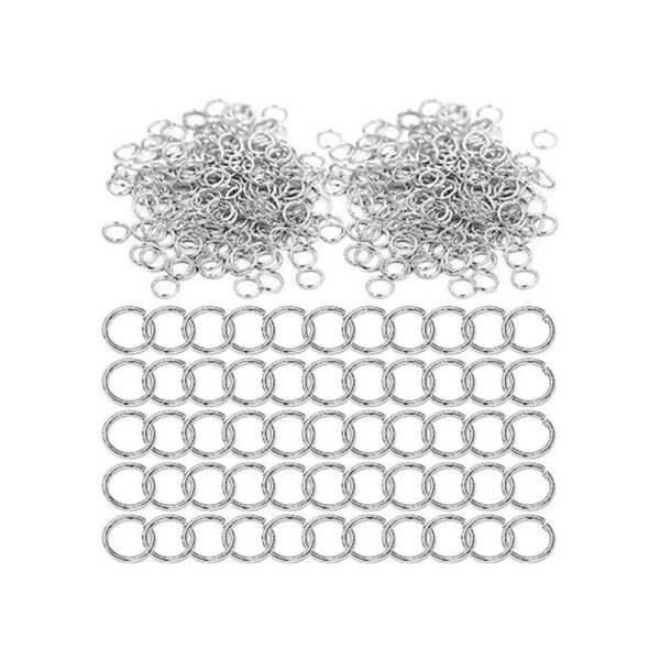 500 anillos de salto abiertos de 0.394 in conectores