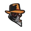 El hombre invisible bordado con plancha en el parche de_1