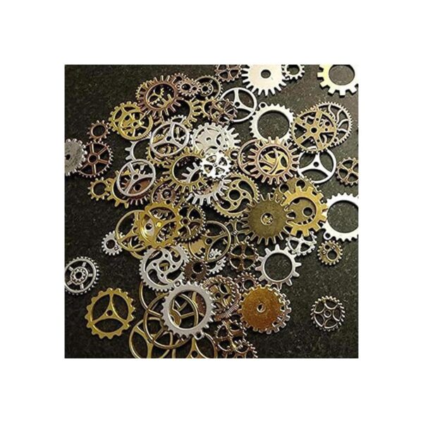 YY colgantes y dijes de engranajes steampunk de reloj