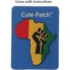 Africa Black Power Fist Rasta Rastafari Parche bordado_3