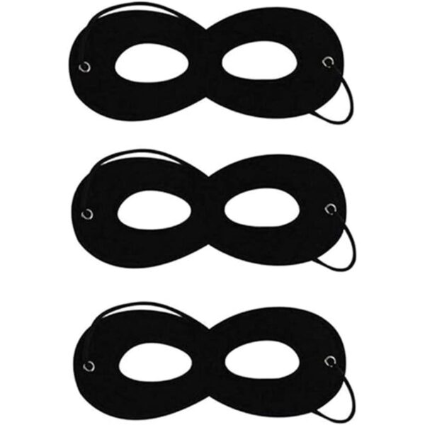 3 máscaras de ojos de fieltro de superhéroe máscara de_1