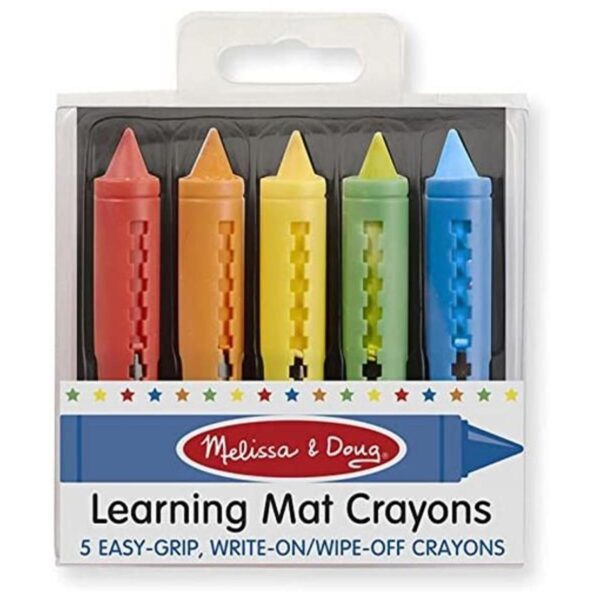 Crayones de estera de aprendizaje Melissa Doug S_1