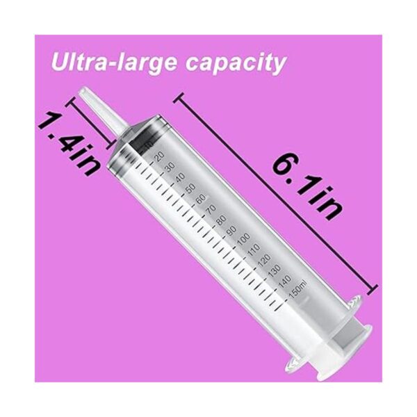 Paquete de 2 jeringas grandes de 5.1 fl oz jeringas de_2