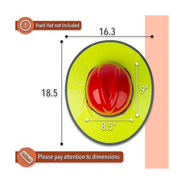 UNCO Protector solar para sombrero visera de malla de_2