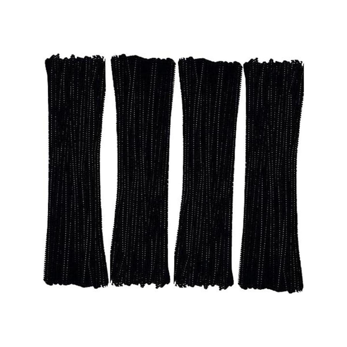 Limpiadores de tuberías negras 200 tallos de felpilla