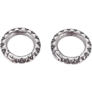 Unicraftale 1 anillo de acero inoxidable con cierre de_1