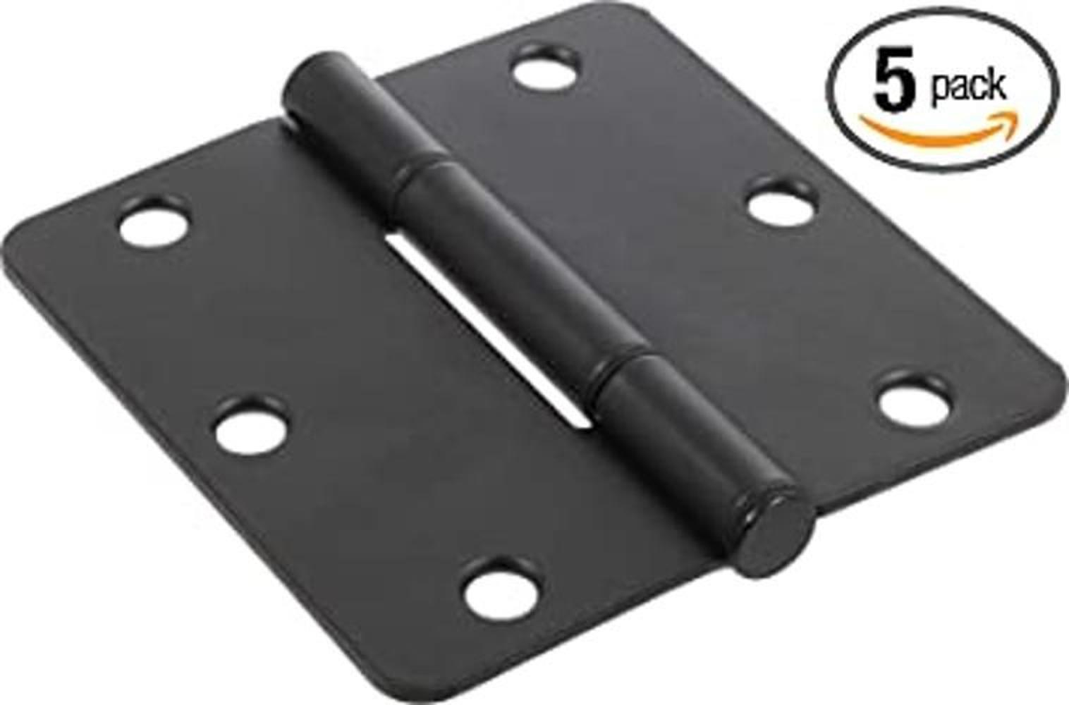 Hillman Bisagras para puerta acero inoxidable 3 unidades