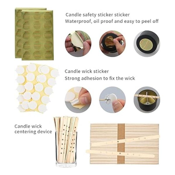 EUPNHY 290 piezas de suministros de fabricación de velas