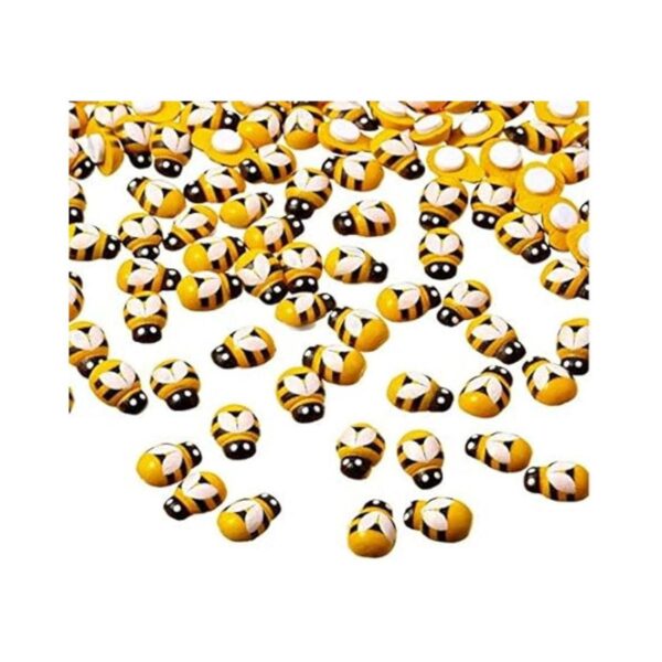 Aeyistry 100 abejas de madera autoadhesivas parte_2